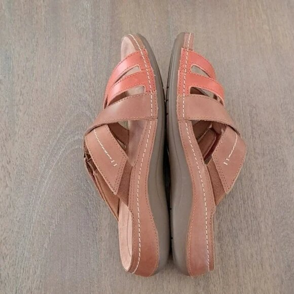 Clarks Artisan Cecily Slide - Color: Tan Combination - Size: 7.5 W - Picture 6 of 9